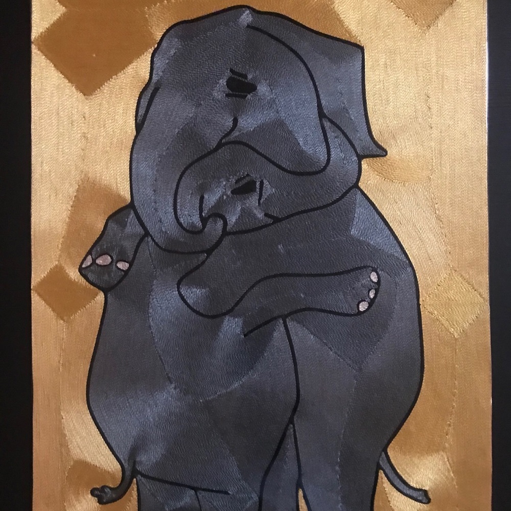 Elephants - String Art